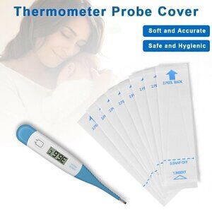 2 X 100 Pack Digital Thermometer Probe Covers